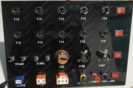 

Auto light tester test bench