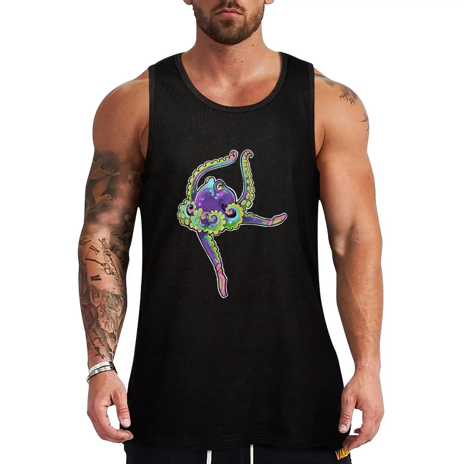 

Octorina Tank Top gym top Vest for boy T-shirt men