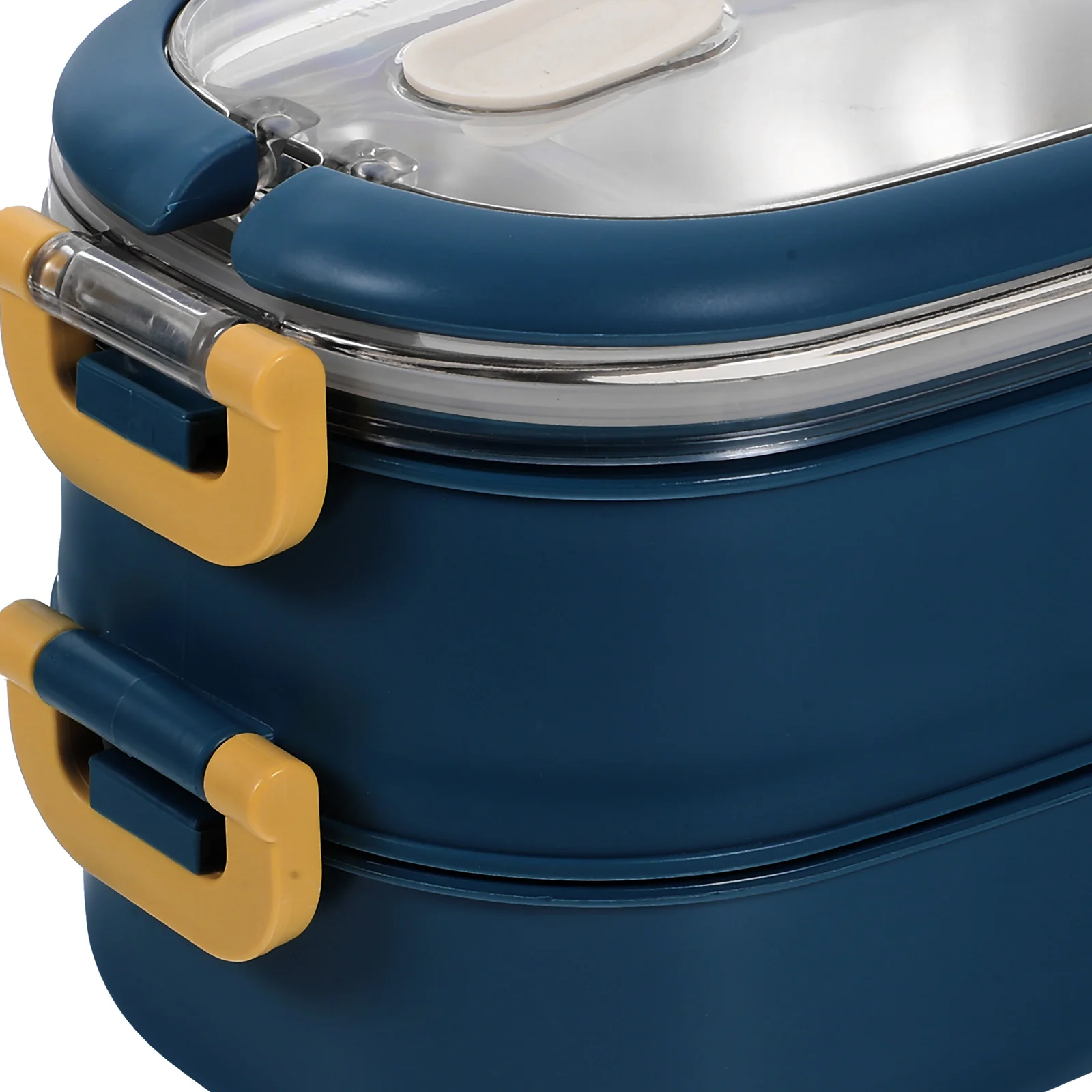 

1set 1Set Double Layer Premium Eco-Friendly Microwave Safe Lunch Container For Work Picnic Food Storage Case