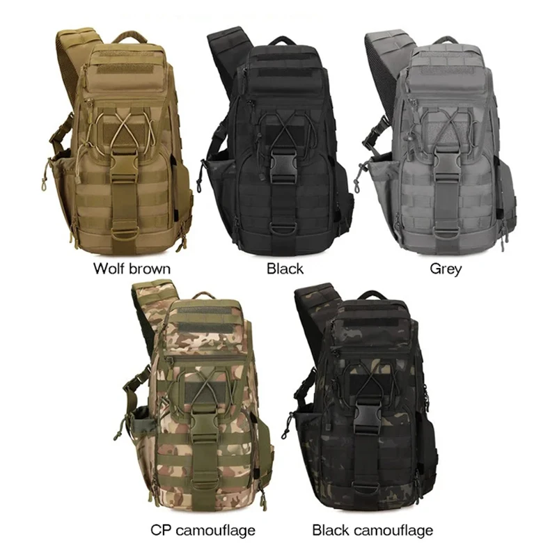 Men\'s 30 Liter X6 Shoulder Bag Tactical Military Leisure Large Chest Bag Messenger Bag Tactical Archer Riding Travel  Backpack