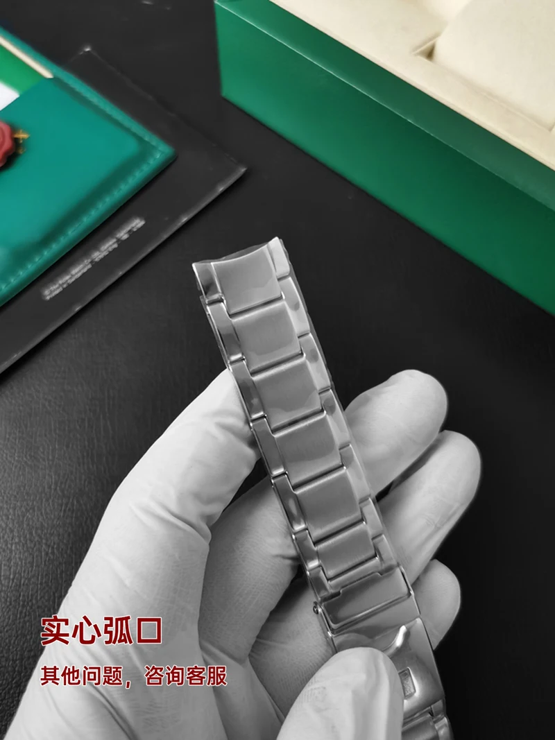 FUYIJIA Male Custom T-iss-ot T095 Original Watchbands 19MM Curved Interface 316L Stainless Steel Strap Safety Buckle Bracelet