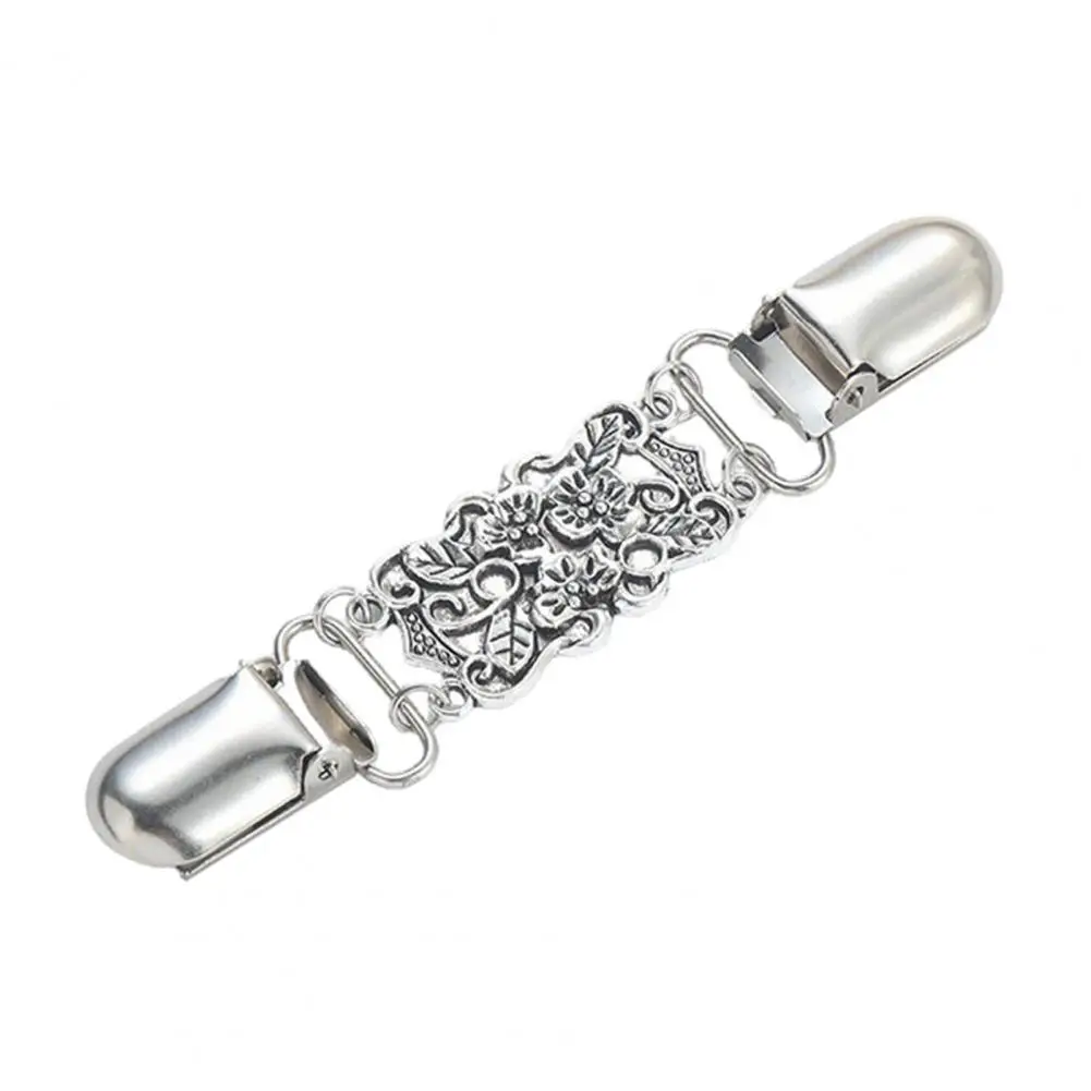 Jacket Clips Lightweight Sweater Clips for Cardigans Jackets Rust-resistant Alloy Belt Cincher Accessories Retro Shawl Shirt