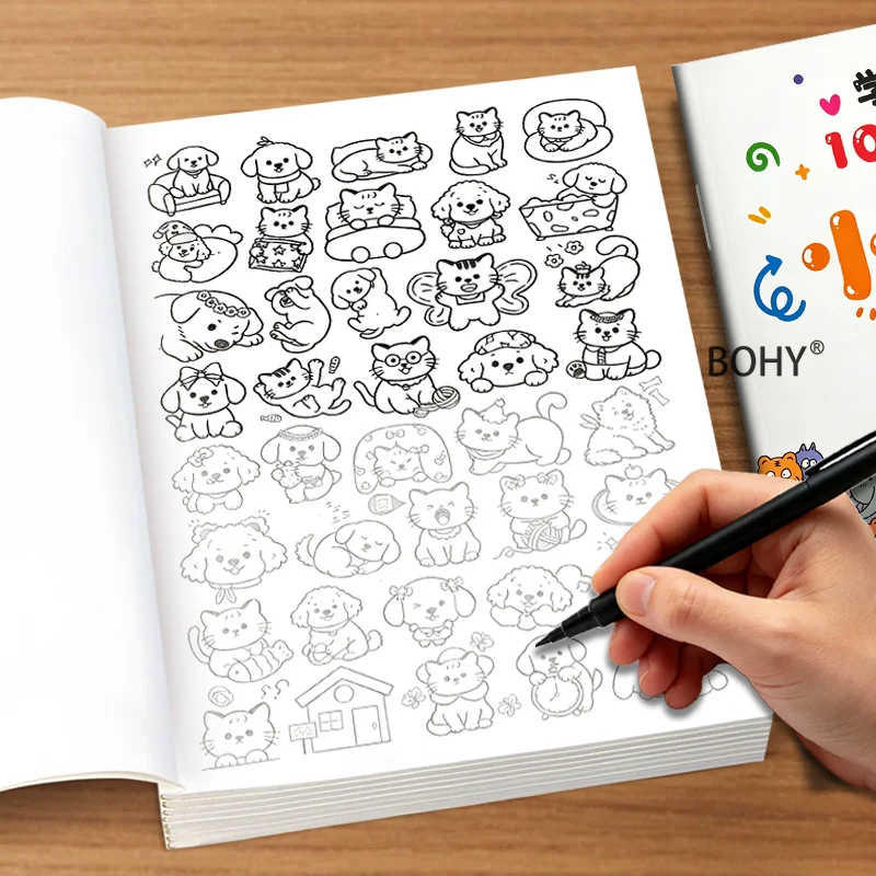 1 Large-sized Dense Pattern Coloring Brochure 40 Pages, Teenagers To Expand Their Interests After Class Adults To Relieve Stress
