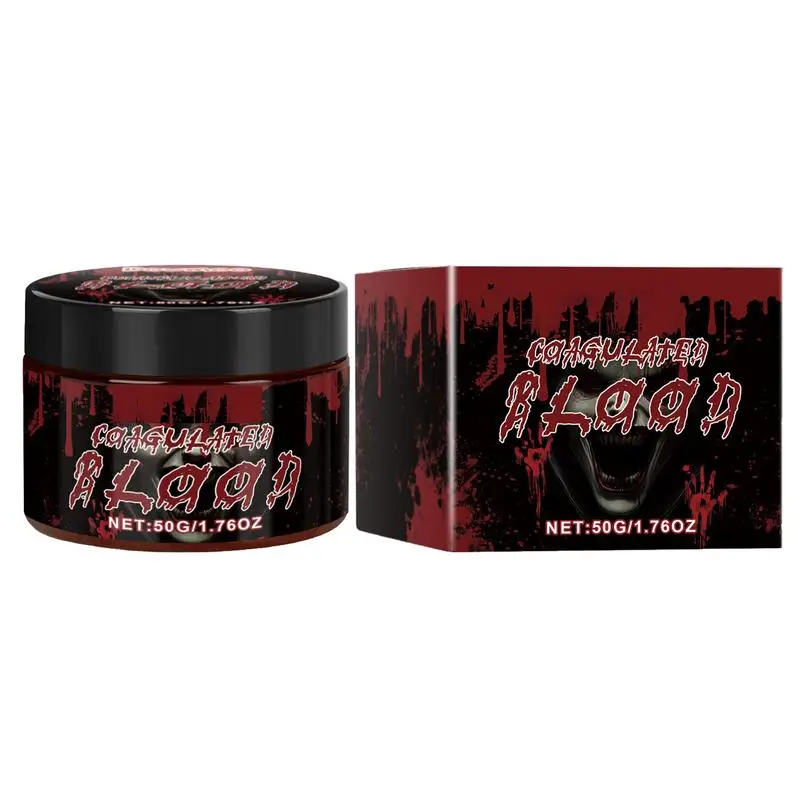 Fake Blood Cream Realistic Washable Stage Prank Theatrical Vampires Funny Horror Festival Party for Cosplay Props