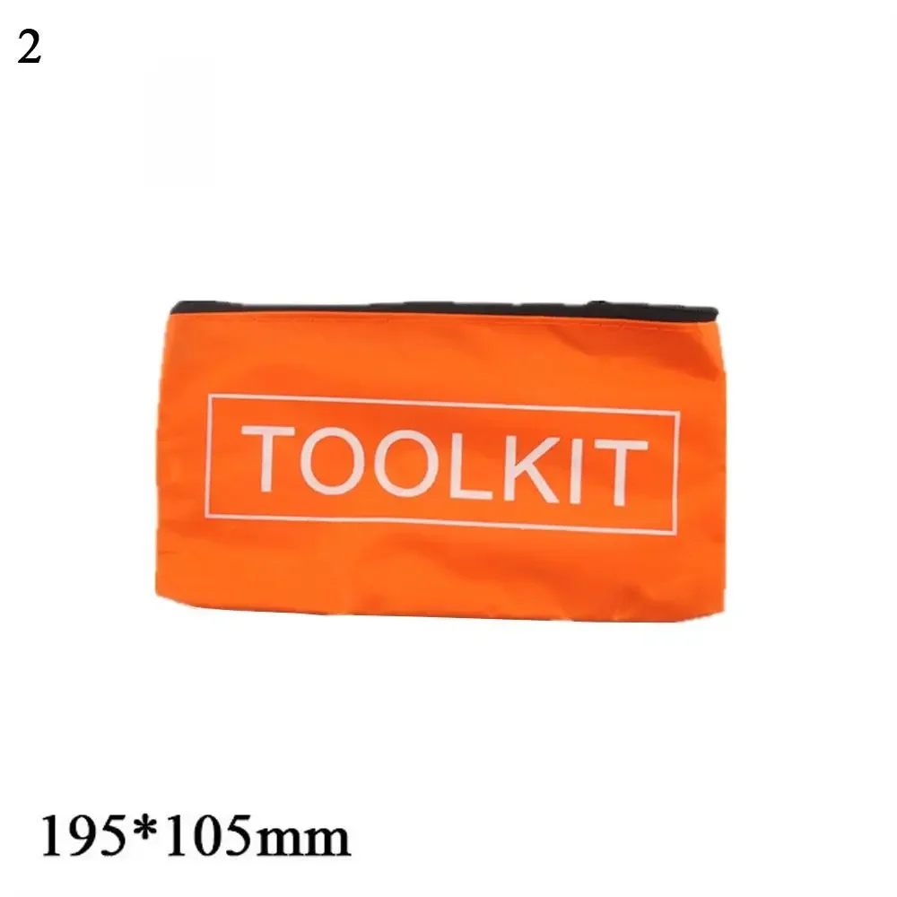 Canvas Oxford Tool Bag Portable Waterproof Zipper Storage Bags Multi-function Hardware Small Toolkits Tool Parts Organizer