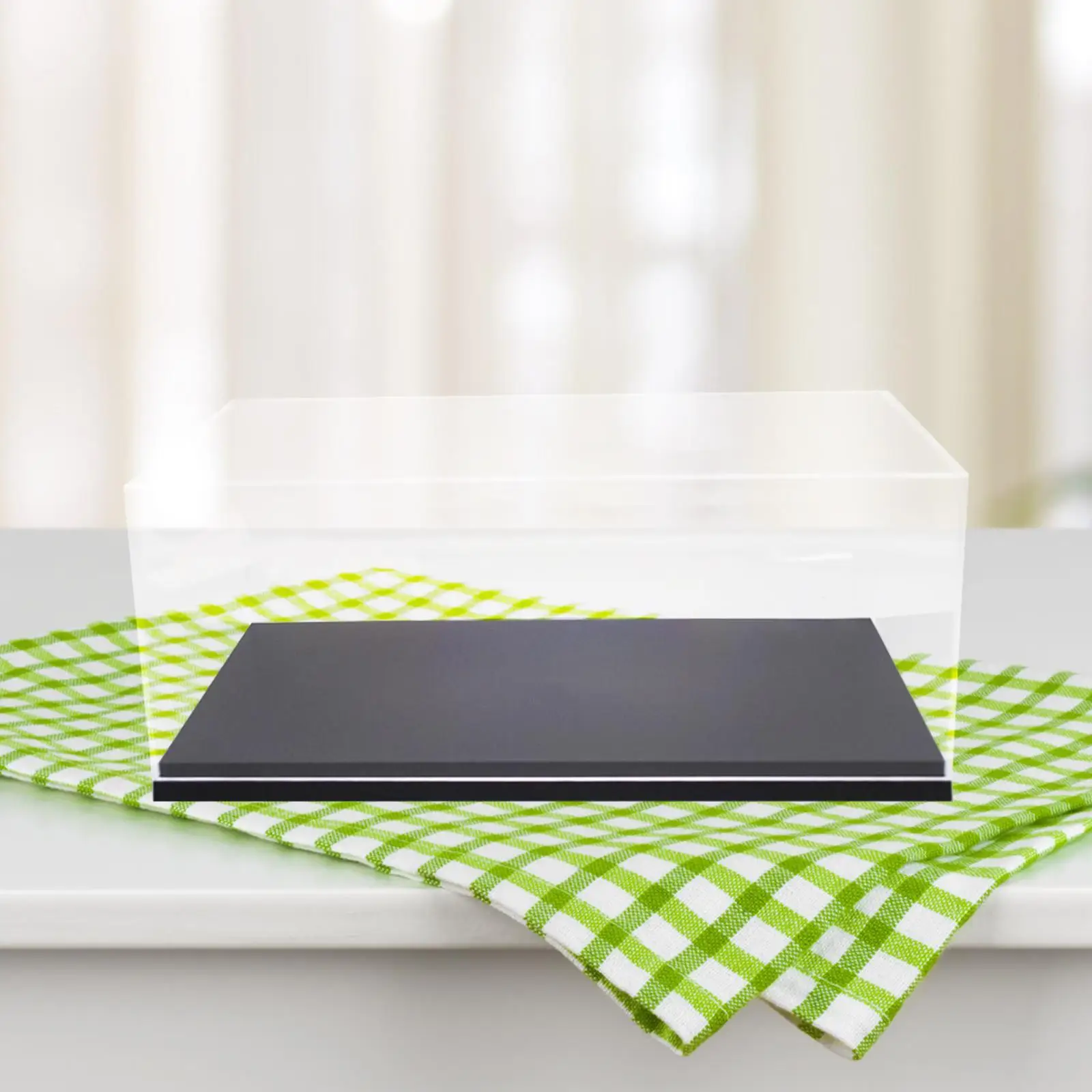 Vitrina acrílica Vitrina acrílica con base para juguetes de zapatos 1:18