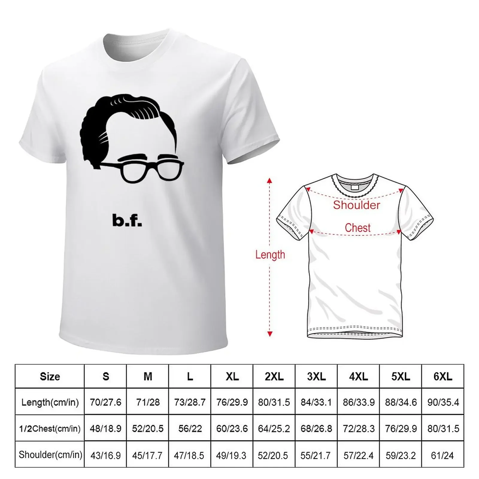 Bf Skinner (Hirsute History) T-shirt kawaii clothes for a boy t shirt for men