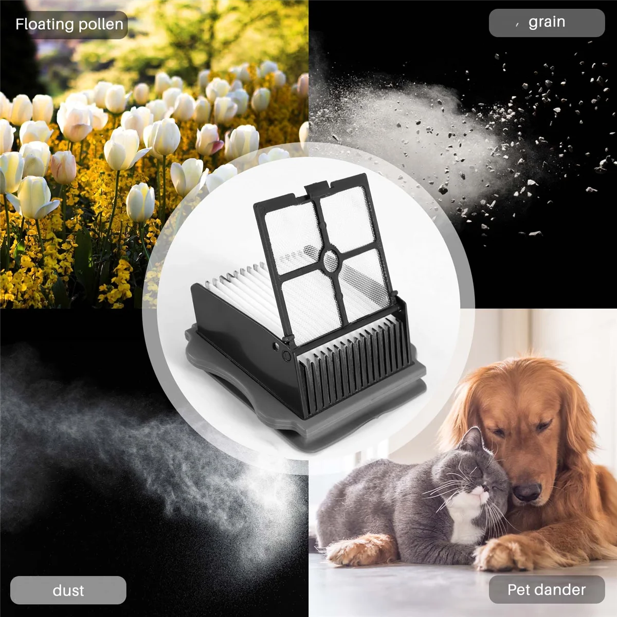 Spazzola a rullo con filtro HEPA per aspirapolvere Tineco Floor One S3, IFloor 3 Mop per pavimenti bagnati e asciutti