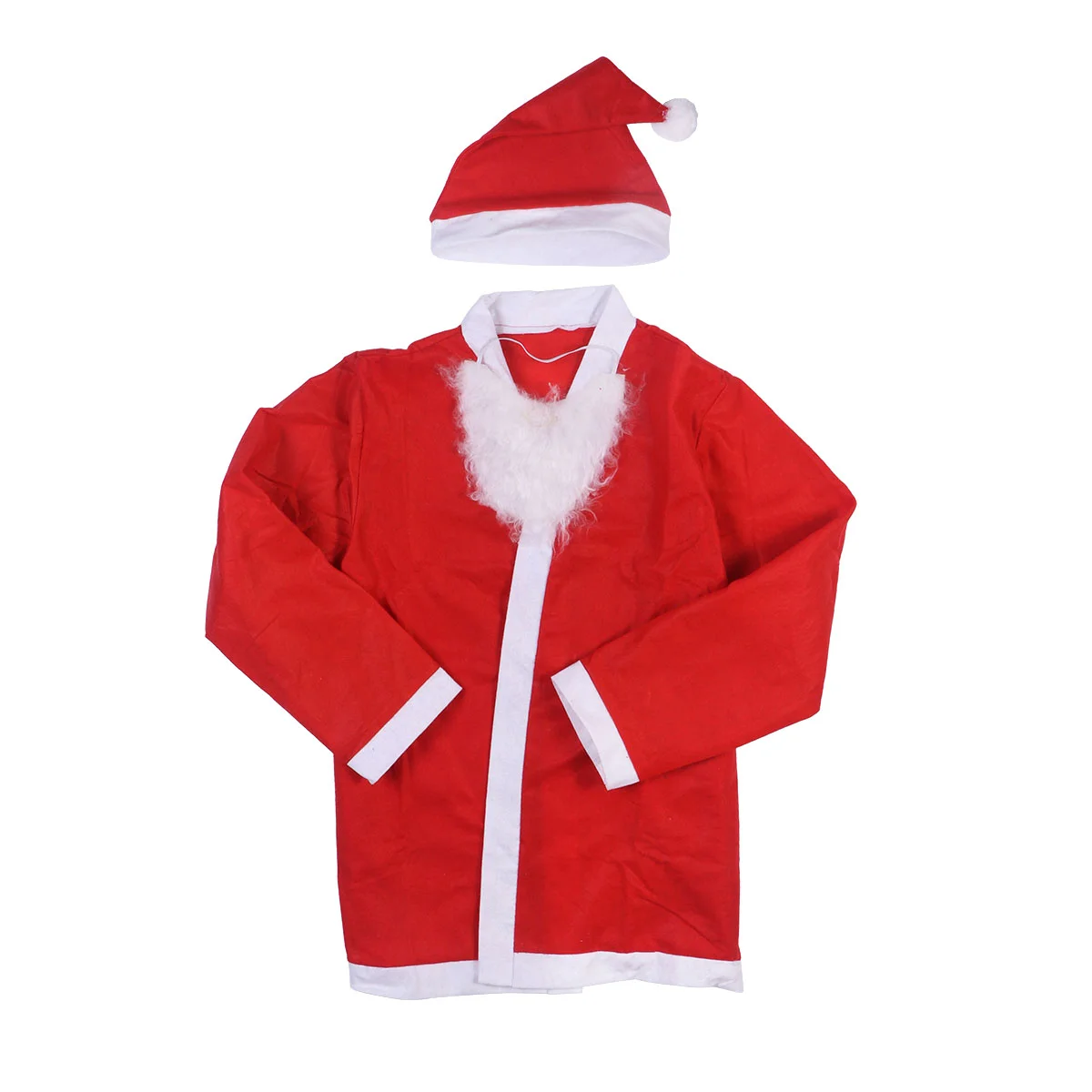 5 pezzi accessori vacanza uomo cofano vestito da Babbo Natale vestito natalizio per adulti costume da Natale