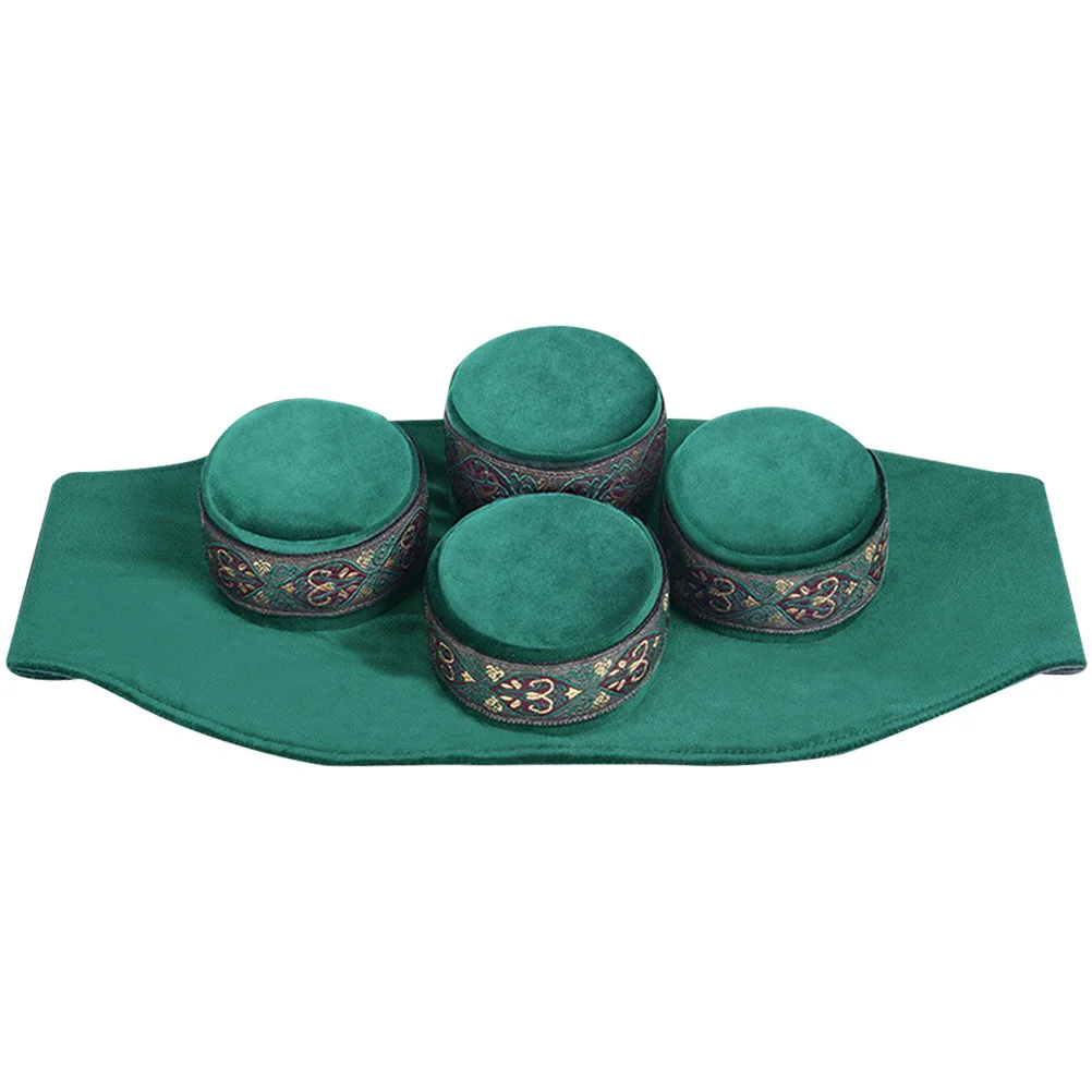 1 مجموعة 1 مجموعة من صندوق الكى الأخضر المحمولة دخاني Moxa الحاويات لتدليك الرقبة خفيفة الوزن دائم مقاومة للحرارة Moxa #5