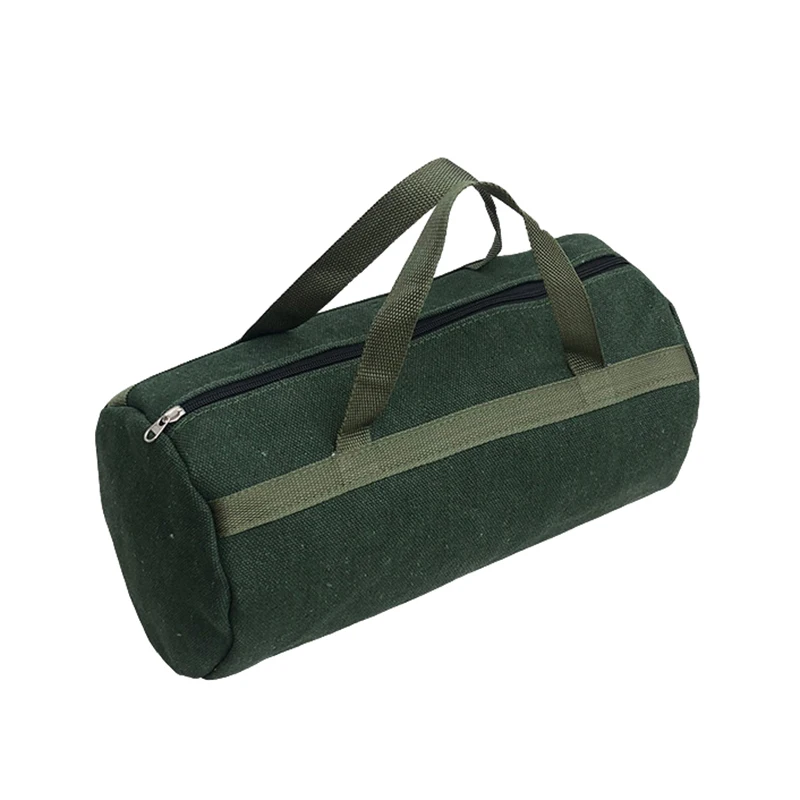 Durable Thicker Canvas Tool Bag Screwdriver Tools Packaging Large Capacity Repair Storage Pouch Electrical Tool Organizer