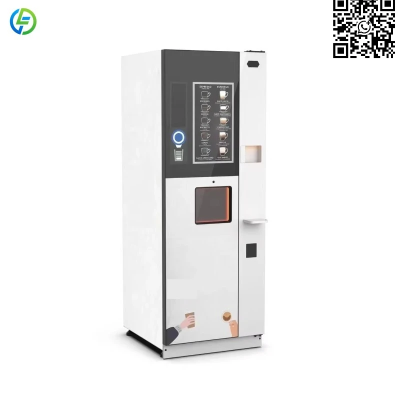 Customized Mini Snack Dispenser Commercial Fully Automatic Coffee Vending Machines Small
