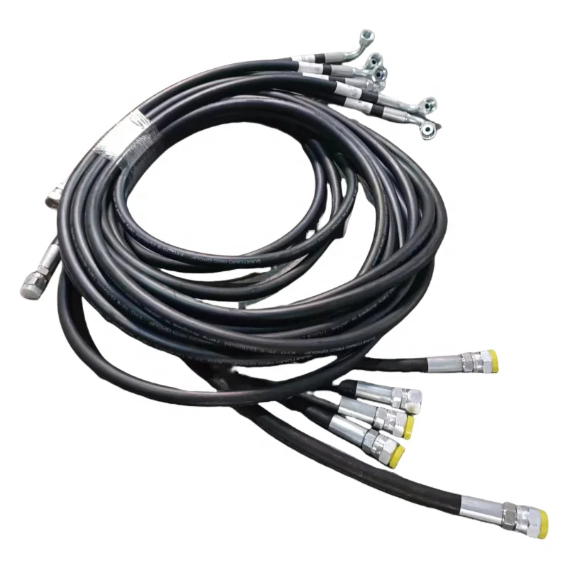 

Excavator Parts New Machine Hydraulic Hose Kit Hitachi Excavator ZAX330-3G Repair Hose Kit