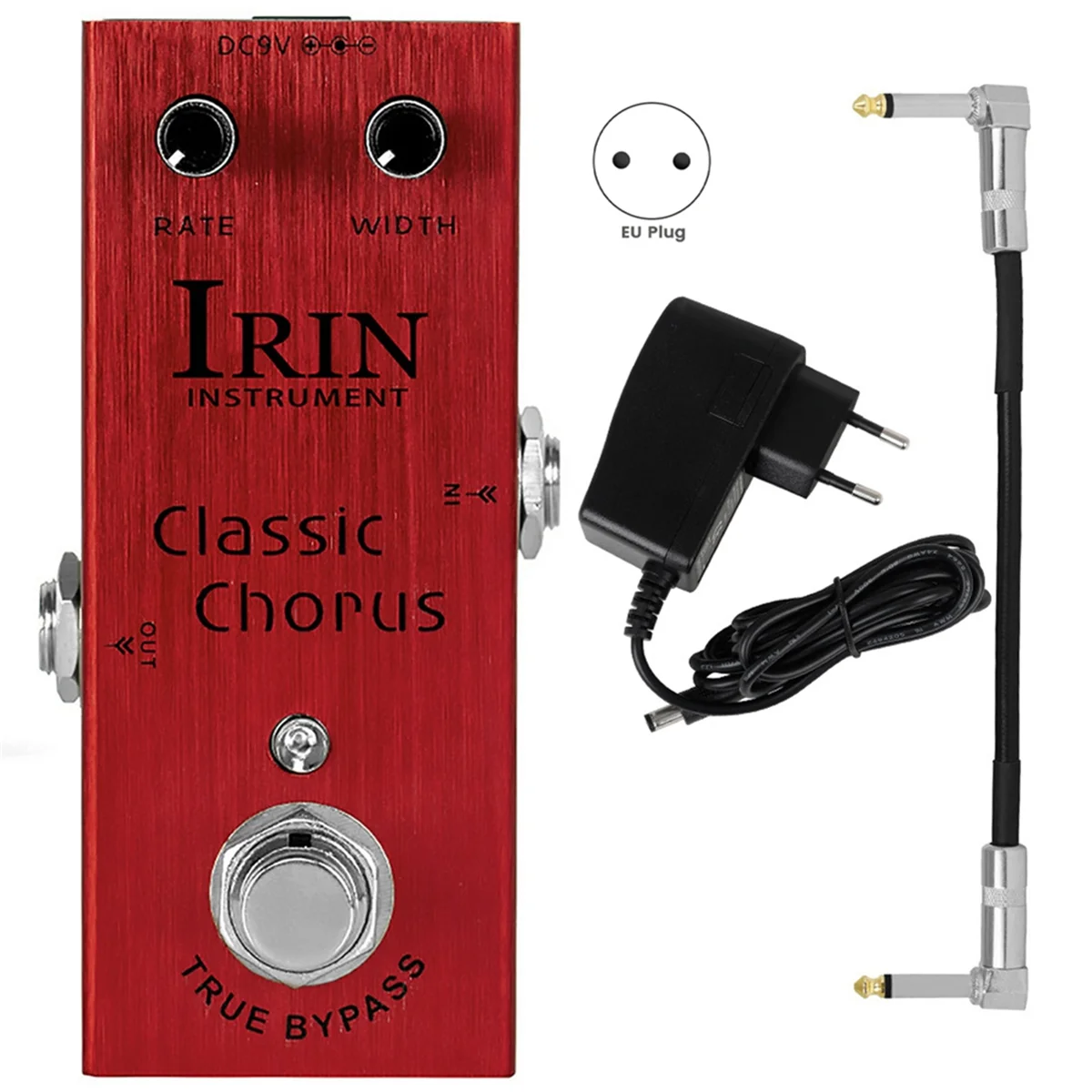 

A72Z an-09 Педаль эффектов для гитары Classic Chorus Full Bodied Chorus Адаптер 9 В в комплекте True Bypass Вилка европейского стандарта