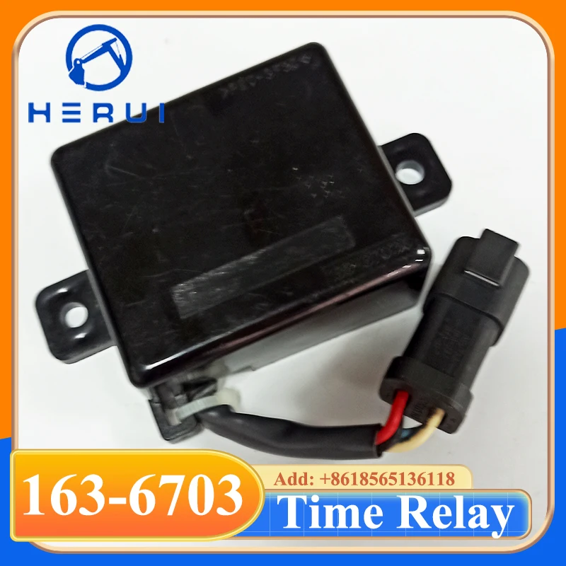 E320B E320C E312 High Quality Time Relay 163-6703X 163-6703 1636703