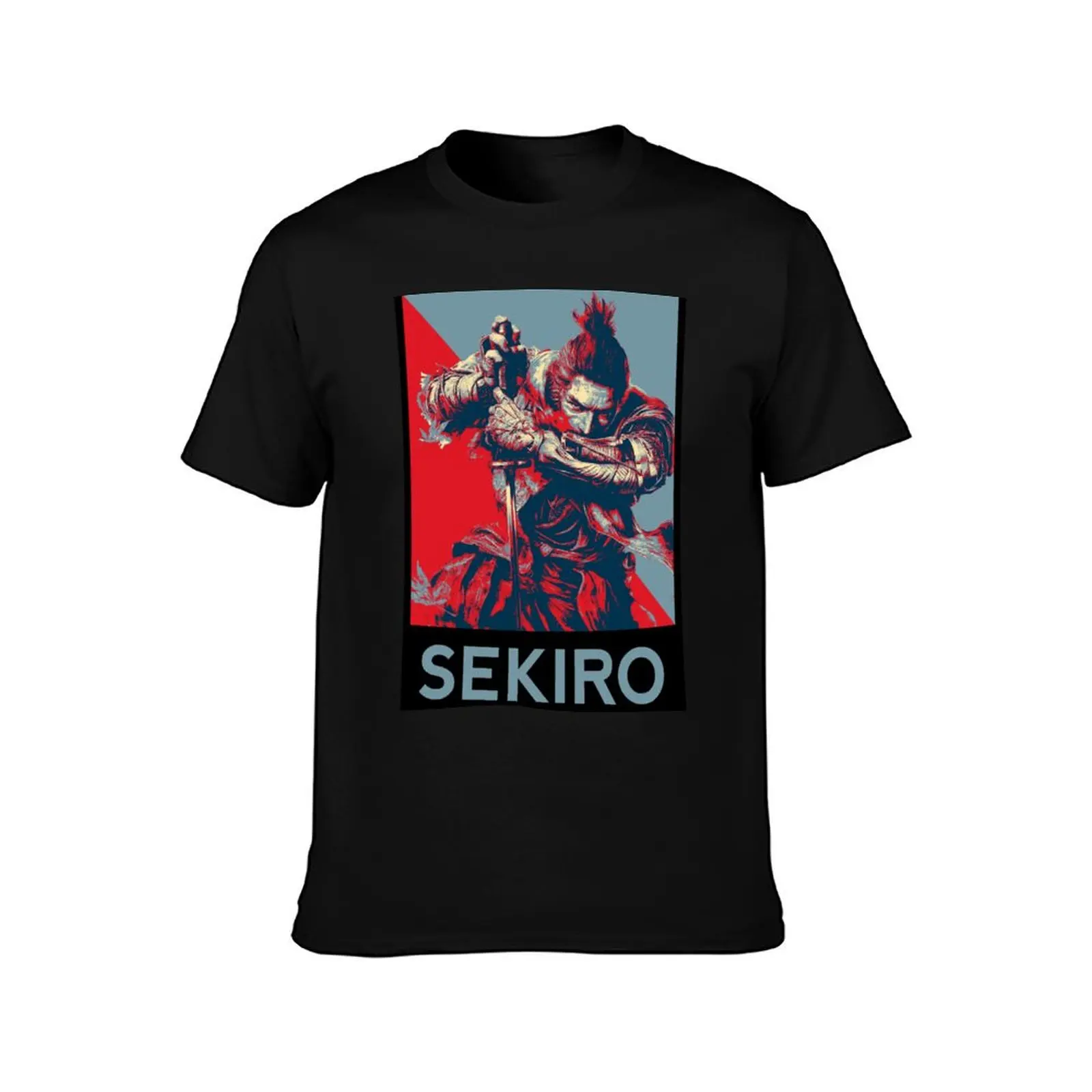 Sekiro Shadows Die Twice Poster 1 T-Shirt All Match Print Short Sleeve Top T-Shirt
