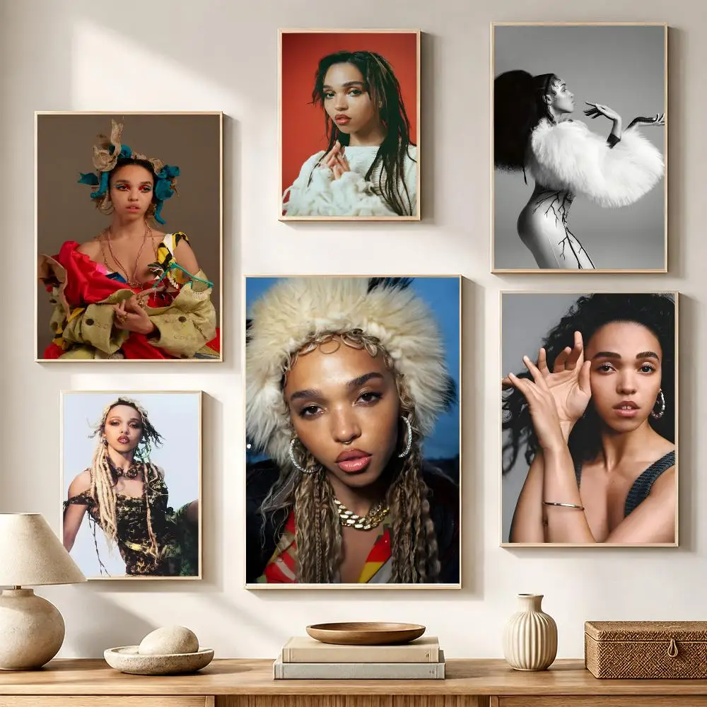 Alternative Singer FKA twigs Poster High-definition waterproof stickers, suitable for home décor, gifts, and holiday decorations