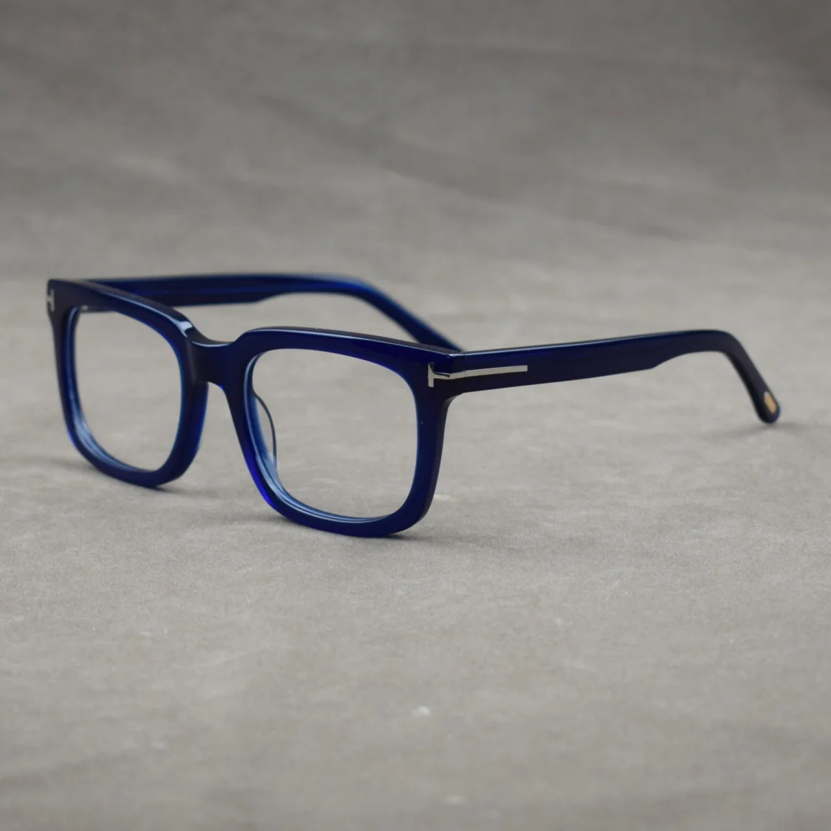 Luxury Brand Glasse Fashion Trend Vintage Eyeglasses Frames Solid Acetate Square Design Unisex High Quality Men Women  Eyewear - Image 3