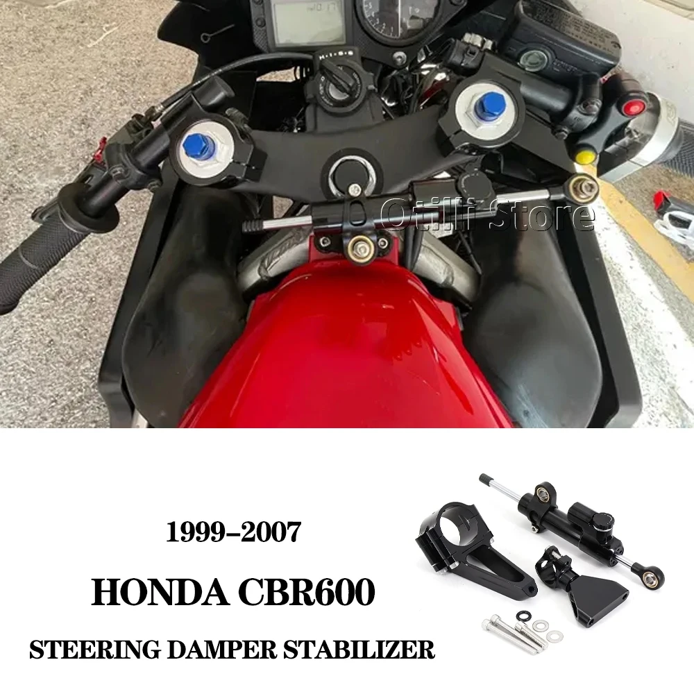 For HONDA CBR600 F4i CBR 600 F4i 1999-2007 CNC Motorcycle Accessories Steering Dampers Stabilizer Bracket Mount Kit 0 Sold