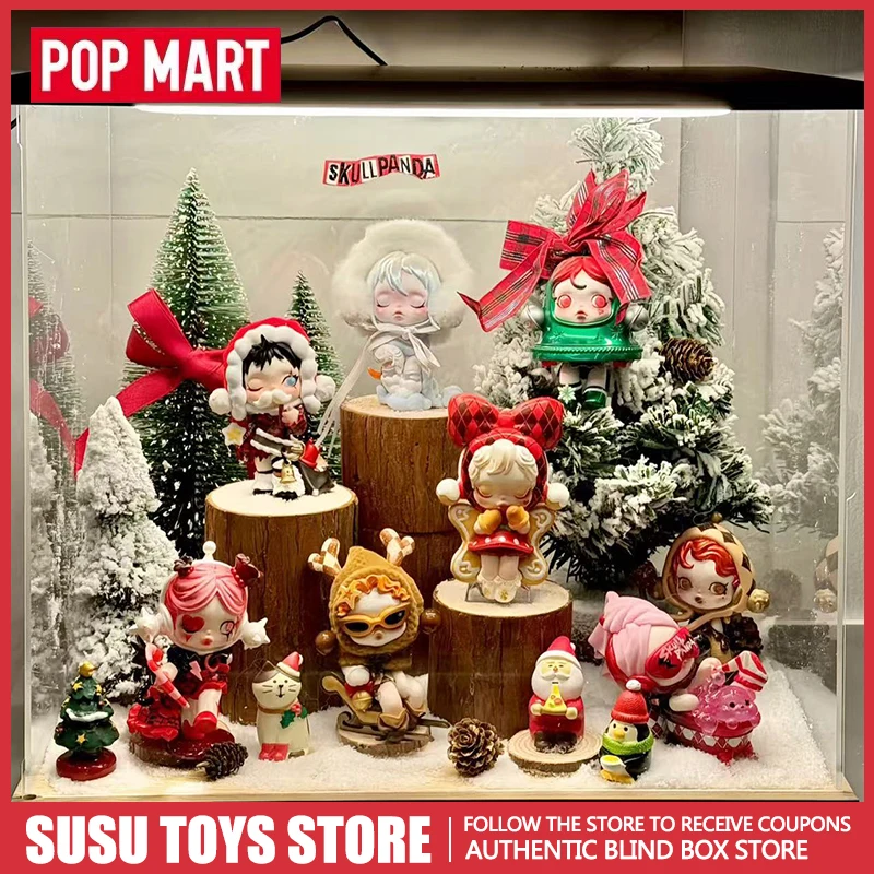 

Hot Selling Genuine Products In Stock Popmart Skullpanda Wishs Time To Serie Sp Surprise Blind Box Toy Ornaments Collection Gift