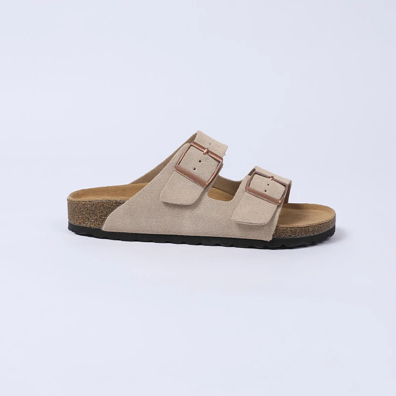 Hombres al aire libre femmes nouvelle tendencia antideslizante Liège pantoufles pour les parejas retro verano modo Casual sandalias de plage