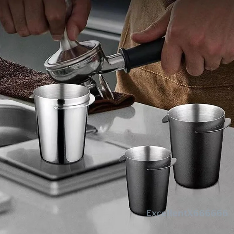 

Coffee Dosing Cup 51/53/58 MM Stainless Steel Coffee Dosing Cup Powder Feeder Part For Espresso Machine Coffeeware Accessories