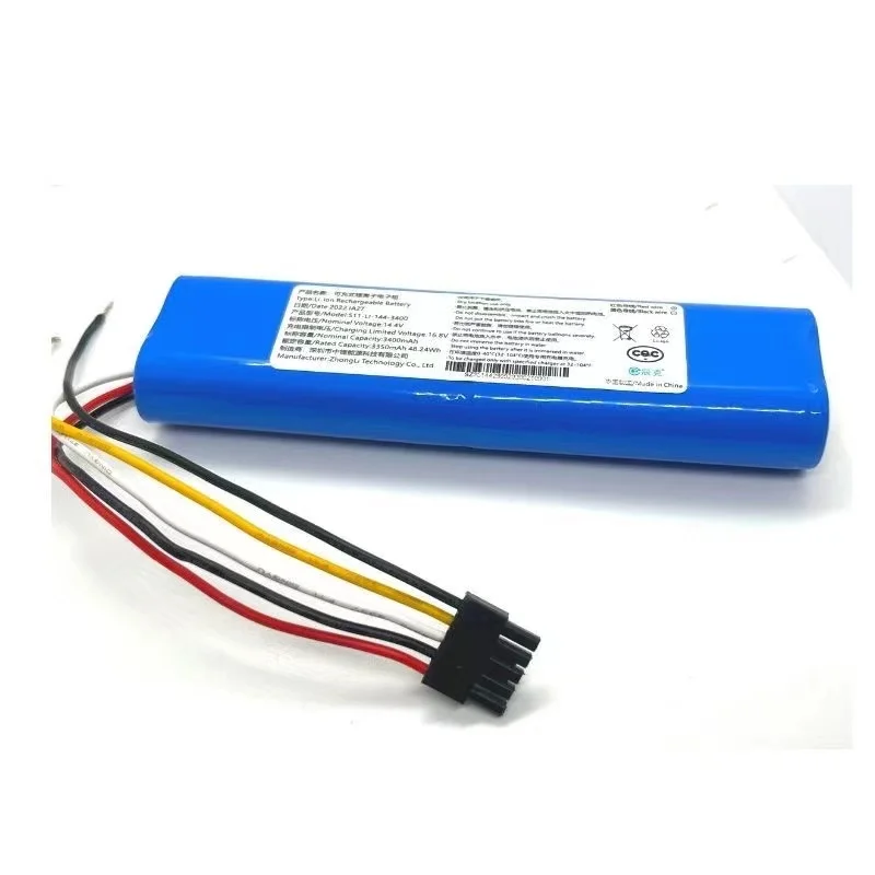 14.4V/2800mAh Vacuum Cleaner Battery 05173 Part for CECOTEC CONGA 3090, 3091, 3092