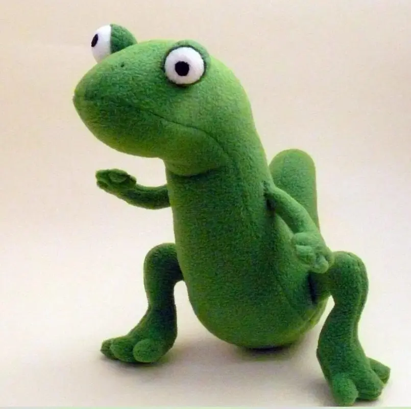 

Hoppers Transformation Plan Lizard Tom Plush Toy 20CM Exquisite Cute Birthday Gift for Anime Movie Enthusiasts