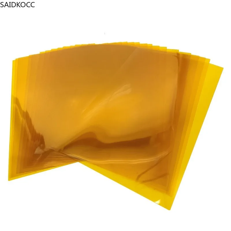

Полиимидная лента-пленка SAIDKOCC Kapton 300 ℃ Термостойкая изоляционная пленка односторонняя/двусторонняя 200x300/500x1м 0.035-0.2мм