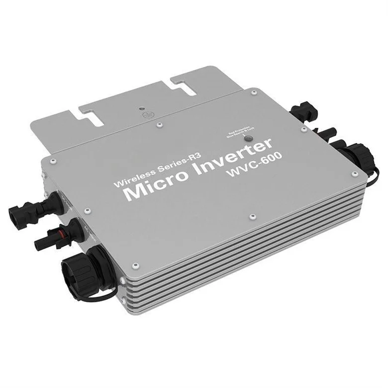 1200W Single Three Phase Hybrid Grid Tie Micro Inverter Pure Sine Wave MPPT Controller Waterproof Home Solar System