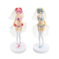 Anime Re:Life In A Different World From Zero Rem Ram Wedding Dress Kimono Girls Figurine Toys PVC Action Figure Model Doll Gift