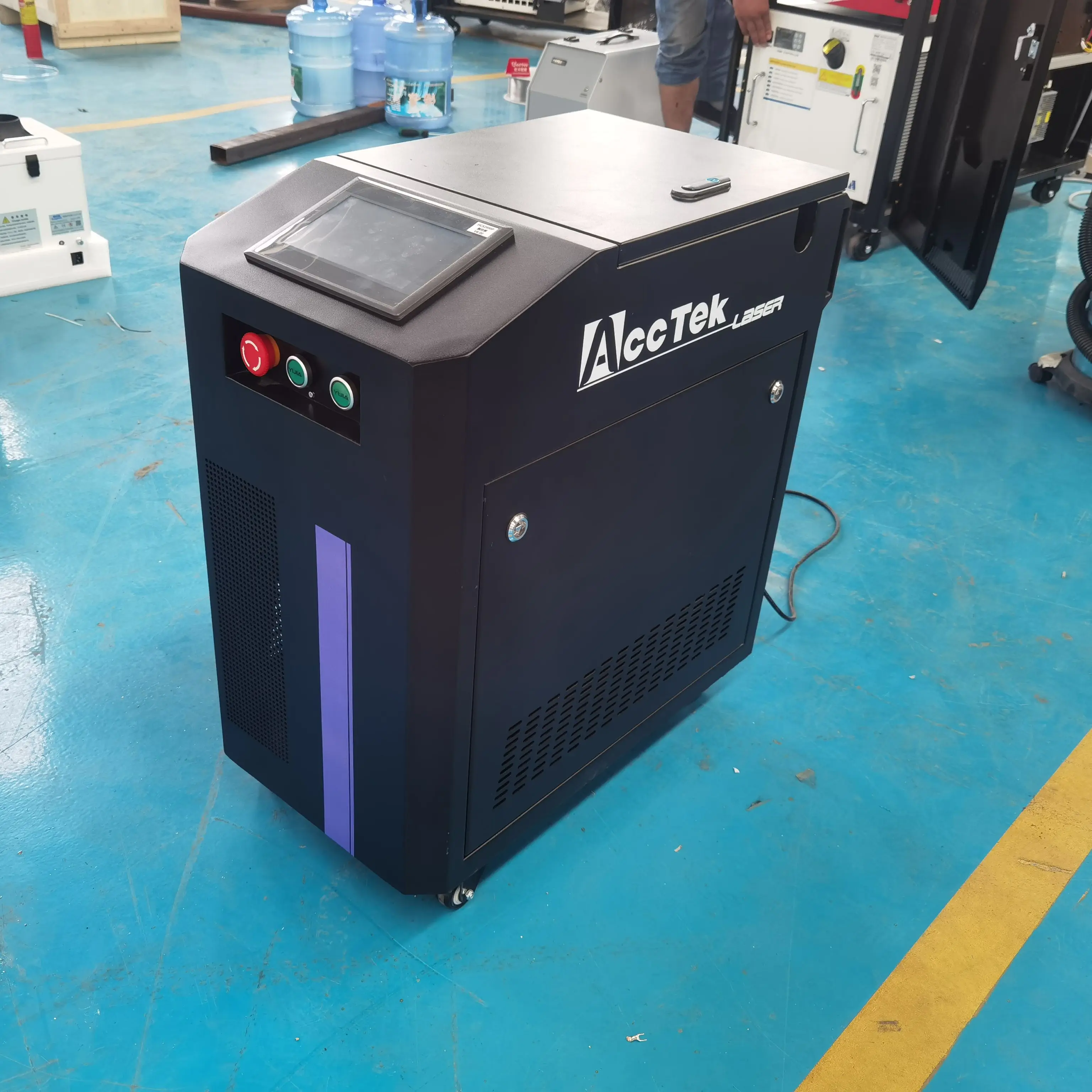 100W 200W 500W Pulse Laser Cleaning Machine Fiber Laser Metal Cleaner for Paint Rust Removal