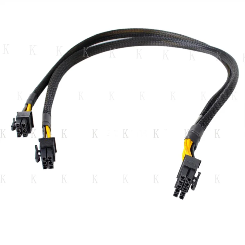 C  1X for HP DL380 G9 and NVIDIA Quadro K6000 10pin to 6+6pin Power Supply Cable