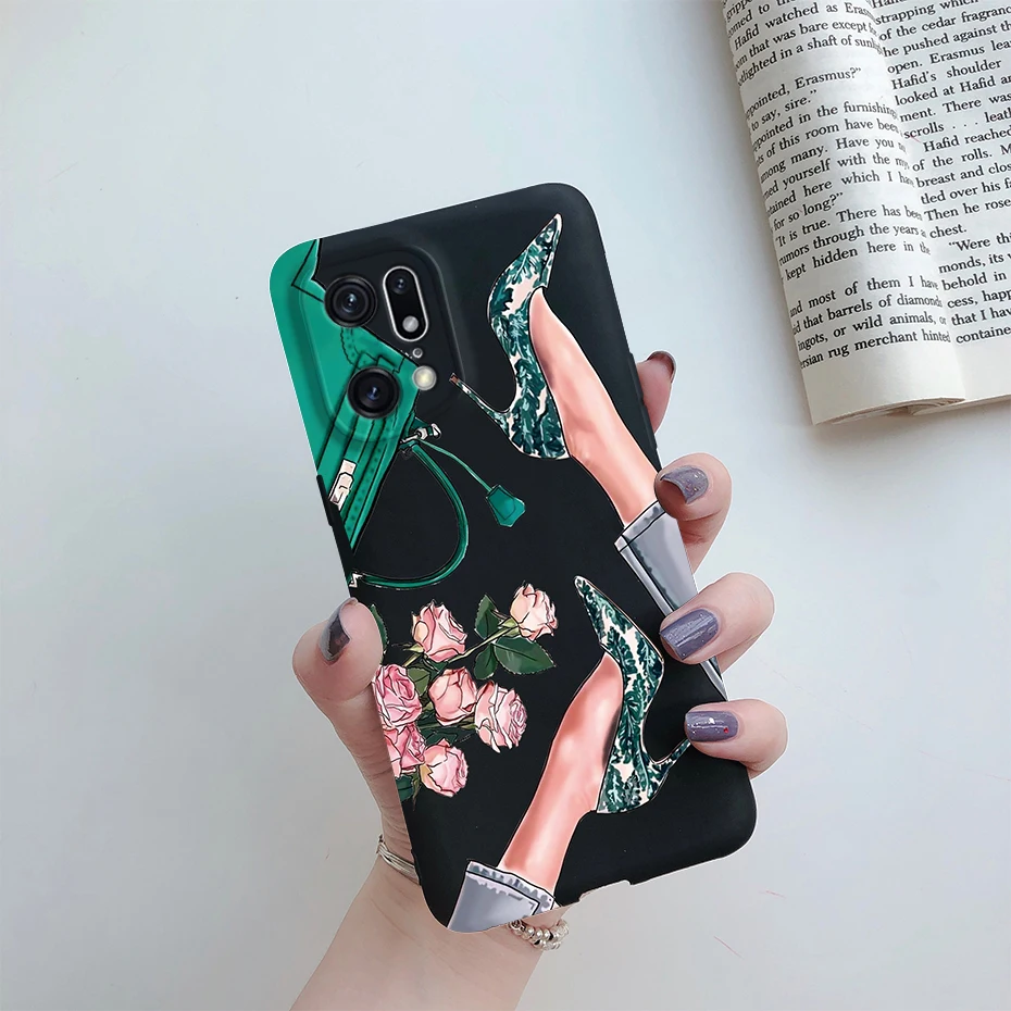 Pretty Girl Phone Case For OPPO Find X5 Pro Case Silicon Cover for OPPO Find X5 Lite Case Fundas FindX5 X 5 Pro Lite X5Pro Cases