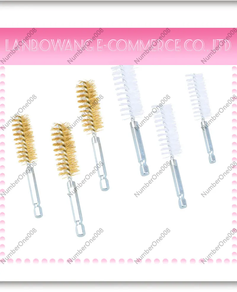 For Automotive 19-Piece Injector Cleaning Kit, Steel Wire Brush Set for Fuel Injector Seat Carbon Removal view 6