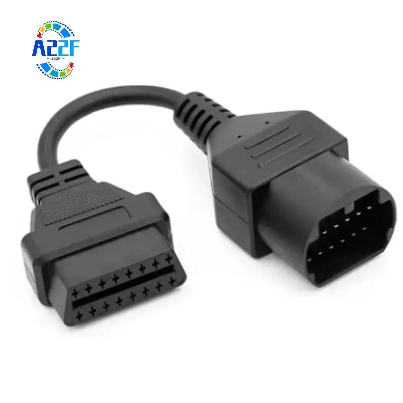 A22F-OBD2 Extension Cable OBD To OBD2 16Pin Connector For Mazda 17 Pin For IDS VCM2 J2534 OBD2 Car Diagnostic Auto Tool