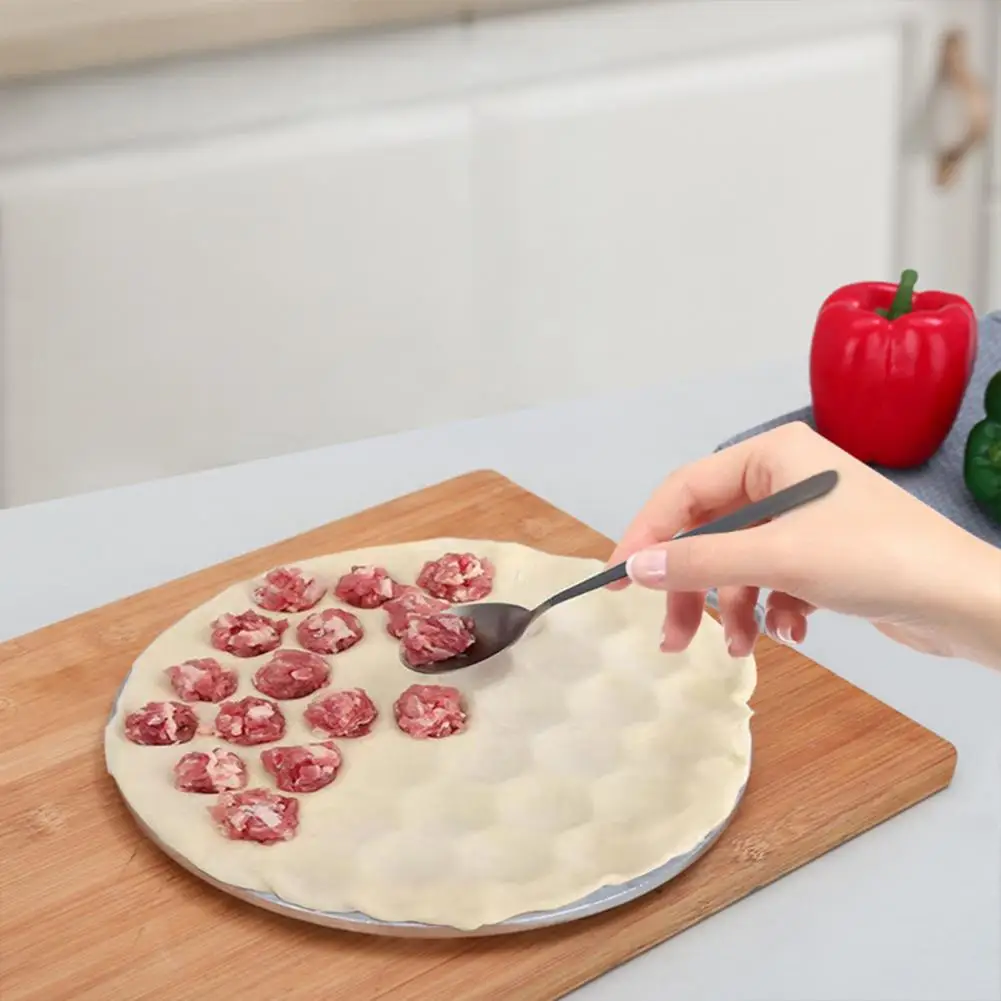 New 37 Holes silver Aluminum Dumpling Ravioli Maker Pasta Meat Mold Handmade Dumpling Pastry Pressure Cutter Home Kitchen Tools