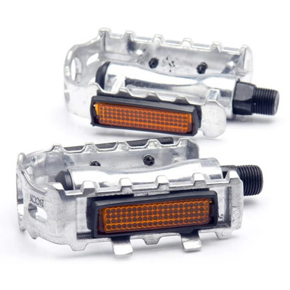 1 Pair MTB Road Mountain Bike Aluminum Alloy Anti-slip Bicycle Cycling Pedals Bicycle Accessories Replacement Parts