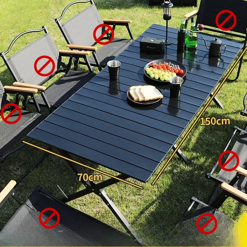 Outdoor Coffee Portable Folding  Tables Camping Cabinet Parasol  Folding Table Pliante Tourist Szafka Kempingowa Furniture