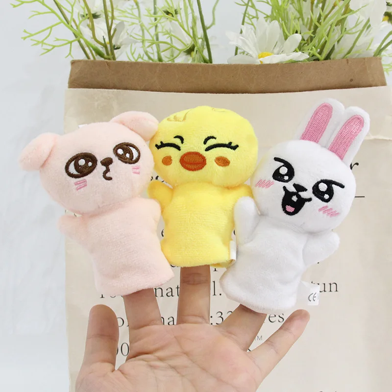 New Style SKZOO Stray Kids Cute Cartoon Plush Finger Puppet Doll Interactive Game Doll Mini Pendant Christmas Birthday Gifts