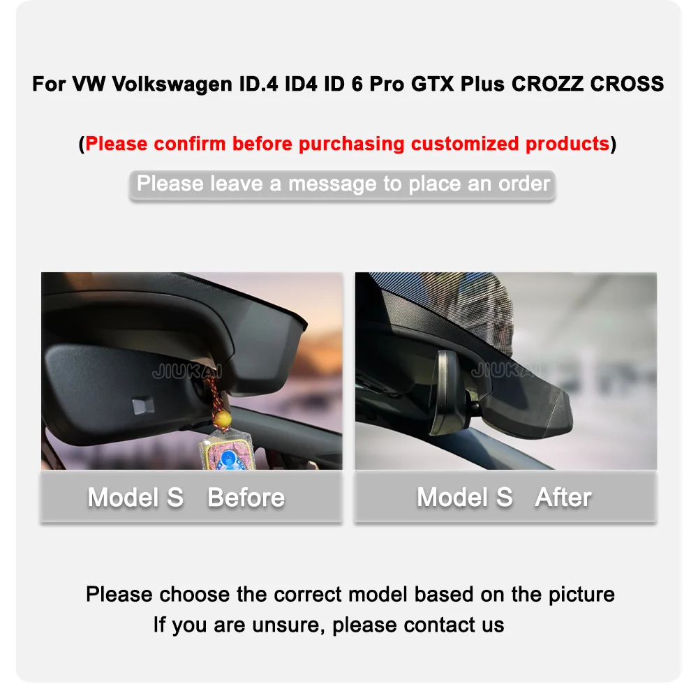 4K Car DVR for VW Volkswagen ID.4 ID4 ID 4 AWD Pro S X GTX Plus CROZZ CROSS ID.6X Dash Cam Video Recorder Camera 4K Accessories