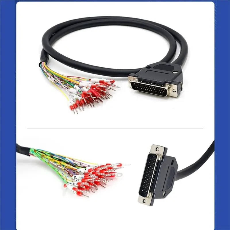 ABKP-Control Cable IO Servo Connection Line With Terminal DB 44 Pin CN1 For Panasonic Yaskawa Delta 1M
