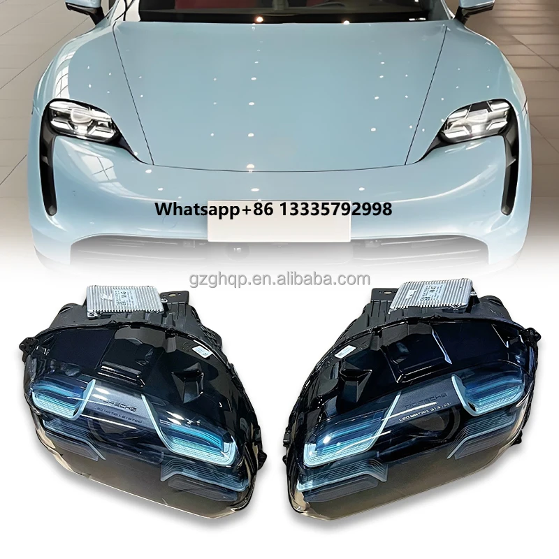 

Suitable for Porsche Taycan High-end Glacier Blue Headlights Upgrade matrix Front Headlights and Front Lighting