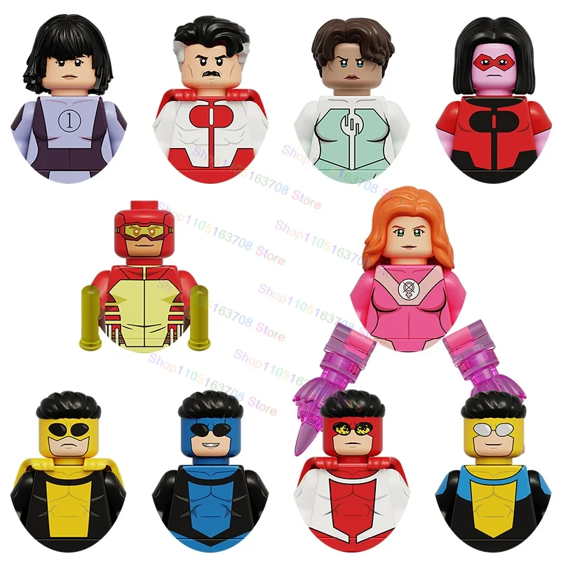 Nuevo K2368, Bloques de Construcción de la Serie Animada, Mini Figura de Acción Coleccionable, Accesorios de Juguete para Niños, Regalos K2369