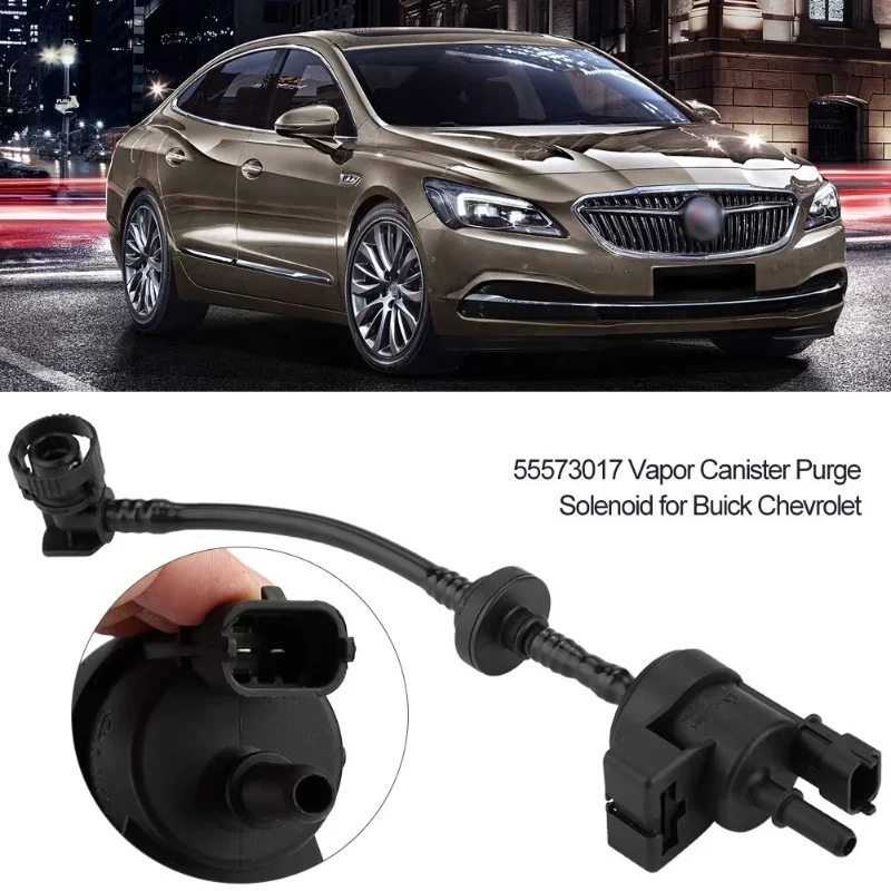 Car Emission Vapor Canister Purge Solenoid Valve for Buick Encore Chevrolet Cruze Sonic Trax Opel Corsa Astra 55573017 55576071 5