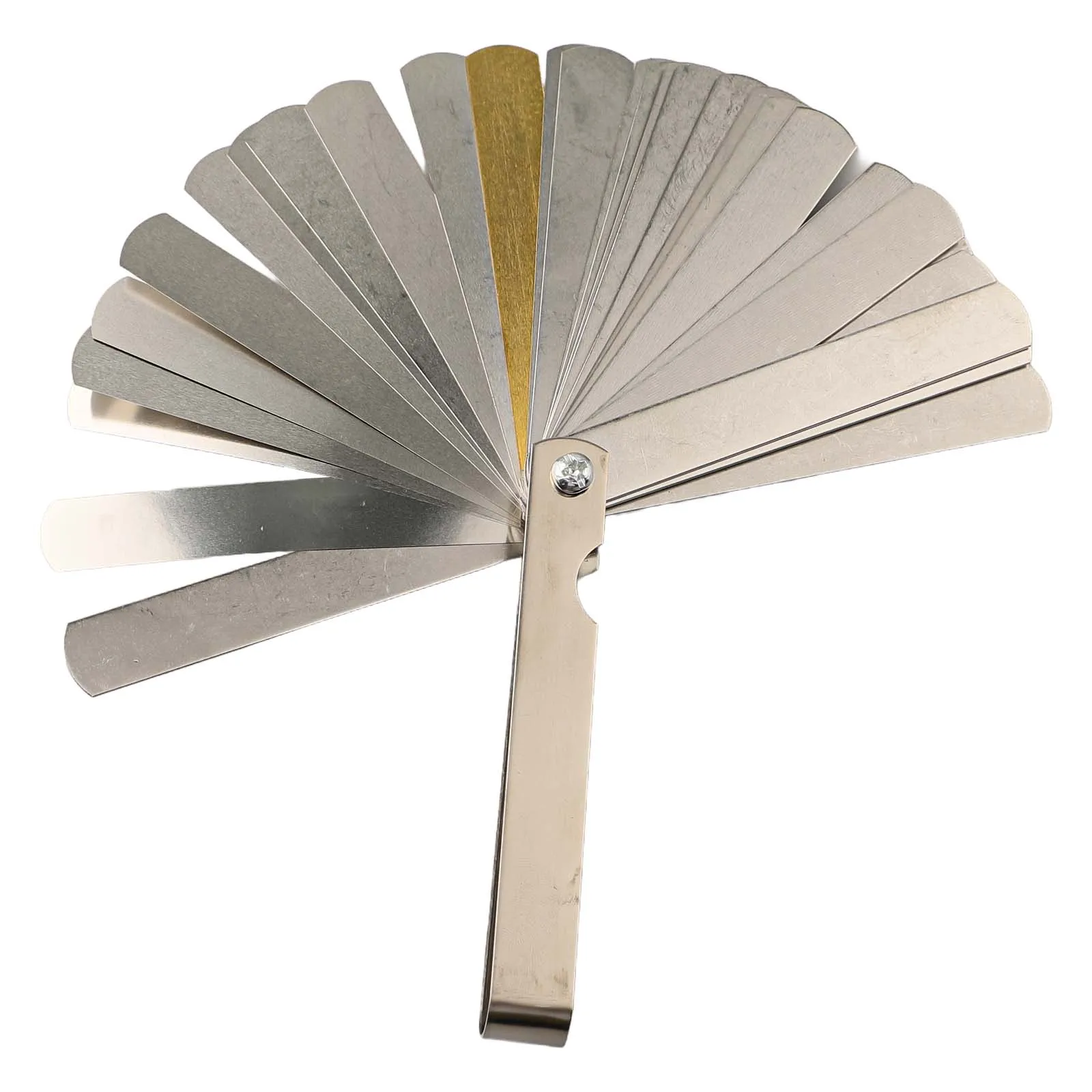 Piece Length 95mm 32 Blades Feeler Gauge Bearing Clearances Blade Protector Hard To Reach Places Piston Ring Gaps