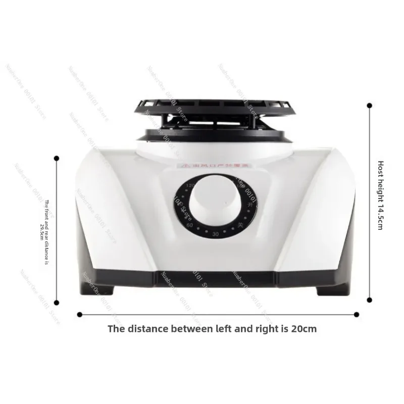 1200W Portable Clothes Dryer Host High Efficiency Silent Heating Fan for Home Laundry Drying Cabinet Wardrobe