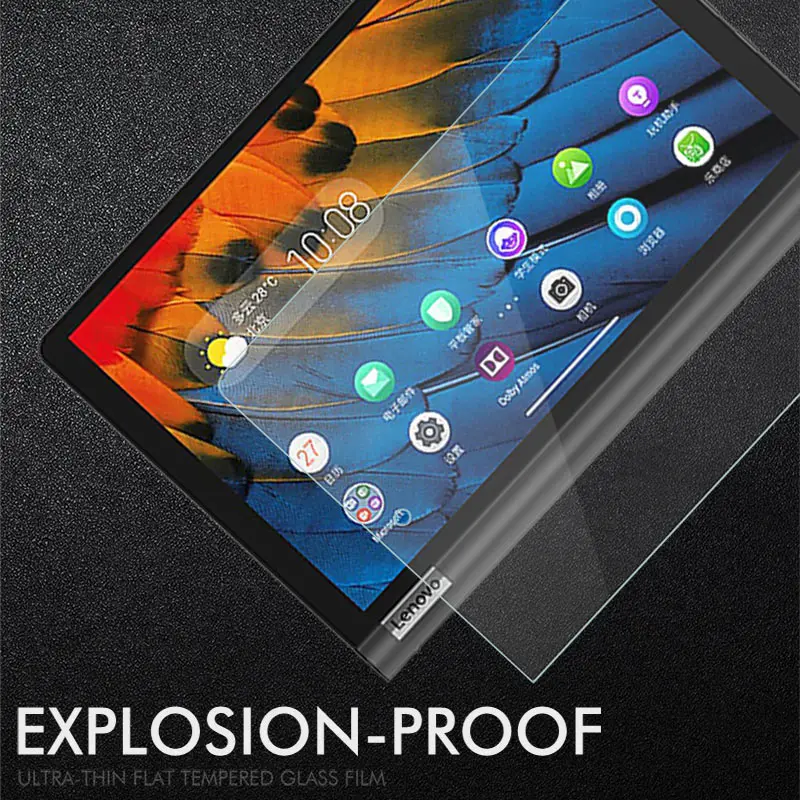 Vidrio templado para Lenovo Yoga Smart Tab 5 YT-X705F 10,1 Tablet Protector de pantalla Tab 4 Plus TB-X704F 3 X50F 10 E7 E8 E10 TB-X104