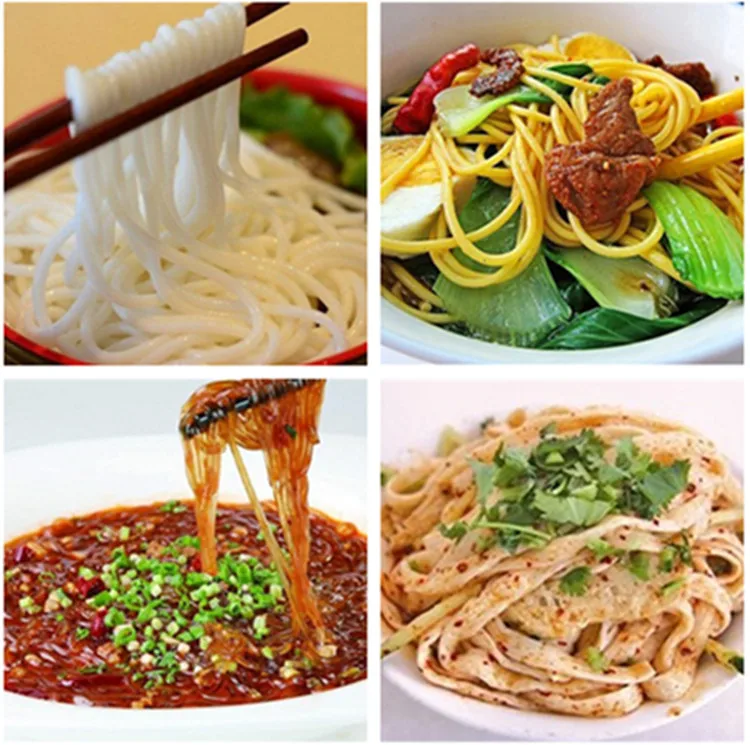 Mesin Pembuat Mie Sereal Jagung Vermicelli Beras Otomatis 150kg/jam