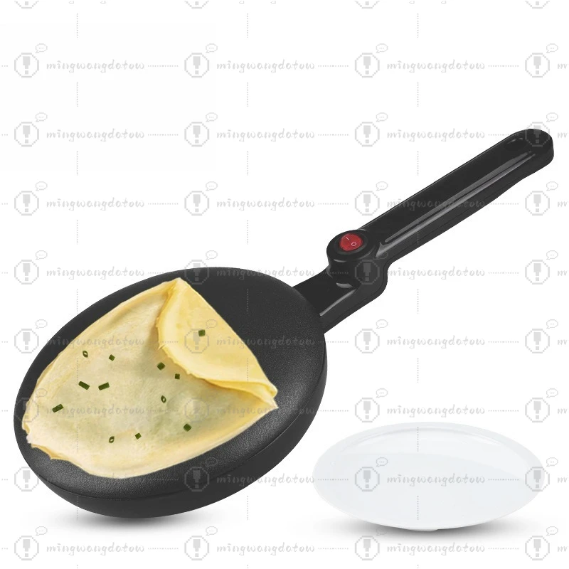 Máquina para Hacer Panqueques Doméstica, Sartén para Panqueques, Máquina para Hacer Piel de Rollito Primavera, Máquina para Hacer Mini Panqueques, Mini Máquina para Hacer Pan KC3016